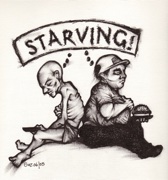 Starving